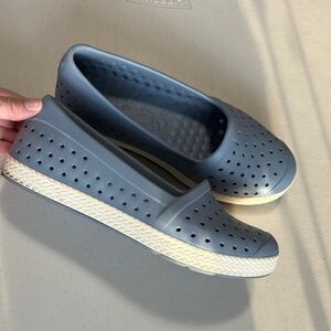 Stylish Gray Slip-On Loafers